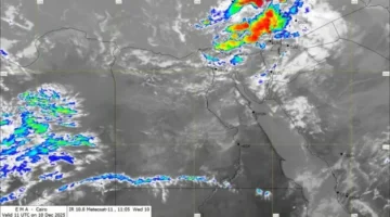 حالة الطقس ودرجات الحرارة في القاهرة والمحافظات الخميس 18 ديسمبر 2025 توقعات الأرصاد الجوية